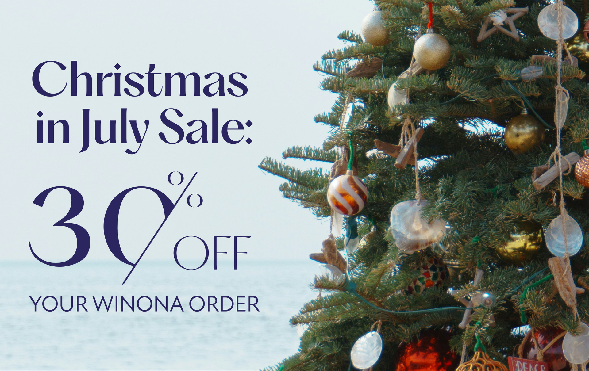 Christmas in July Sale: 30% Off 3 Months of Winona Care