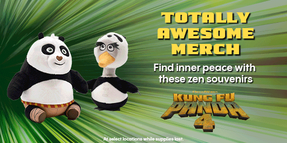 TOTALLY AWSOME MERCH - Find inner peace with these zen souvenirs | KUNG FU PANDA 4