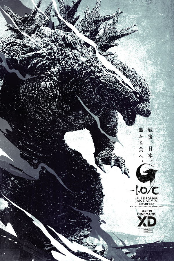 GODZILLA MINUS ONE MINUS COLOR