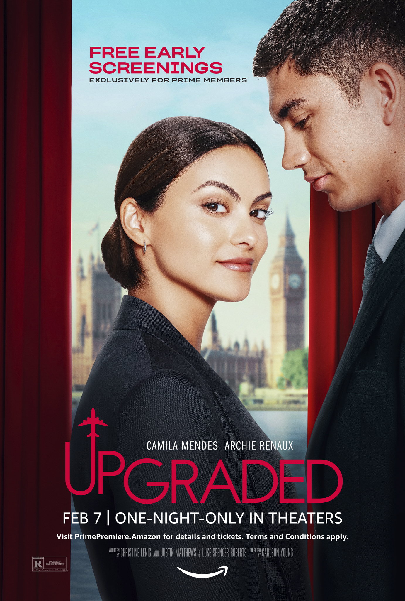 FREE EARLY SCREENINGS EXCLUSIVELY FOR PRIME MEMBERS | UPGRADED | FEB 7 | ONE-NIGHT-ONLY IN THEATRES