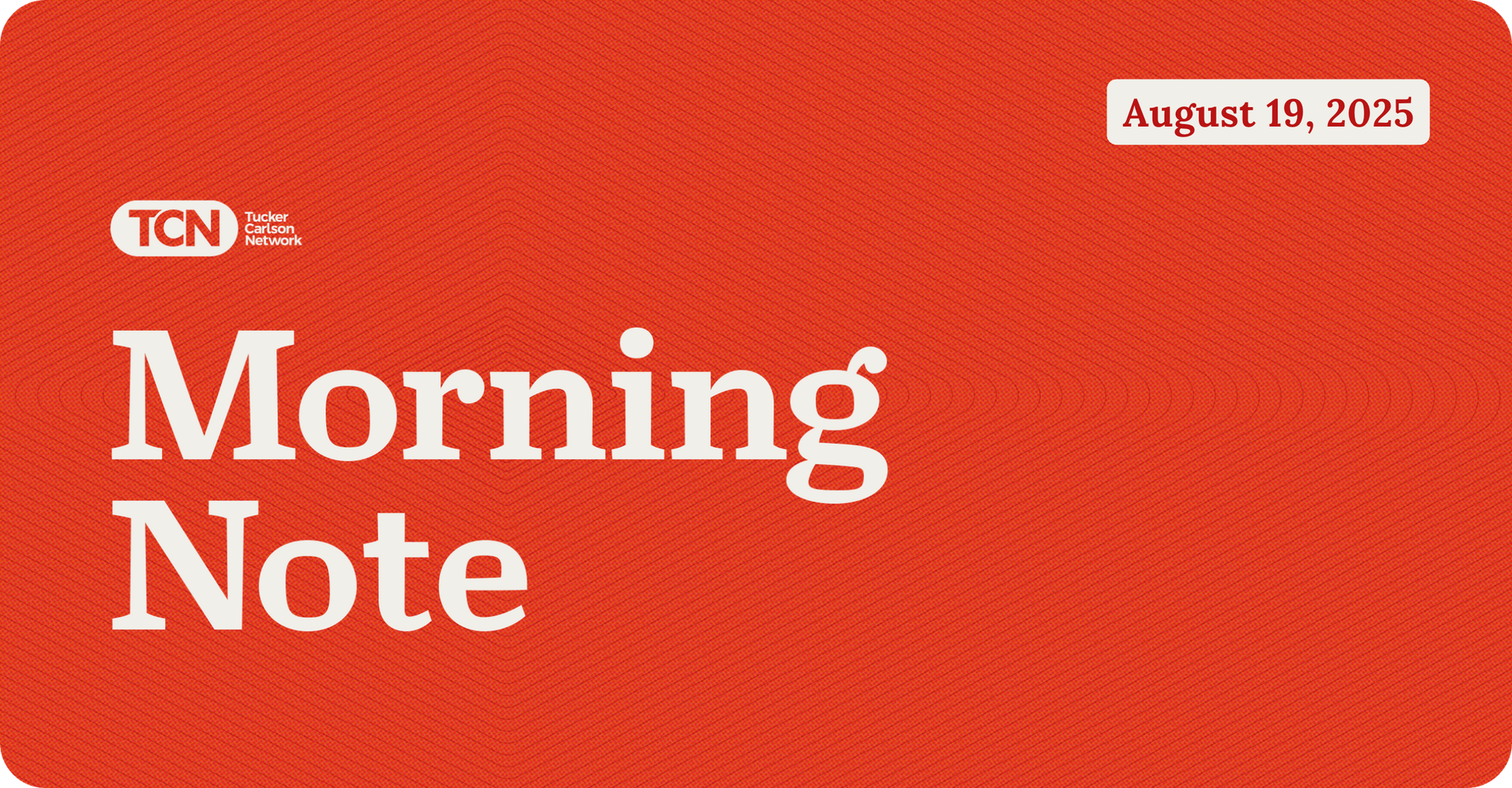 TCN Morning Note