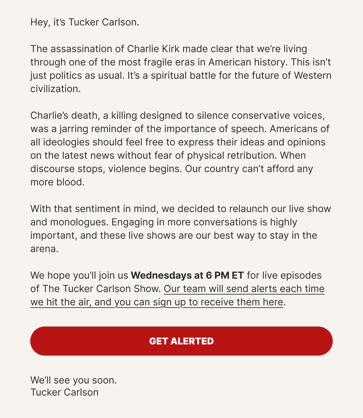 The assassination of Charlie Kirk made clear that we're living through one of the most fragile eras in American history.