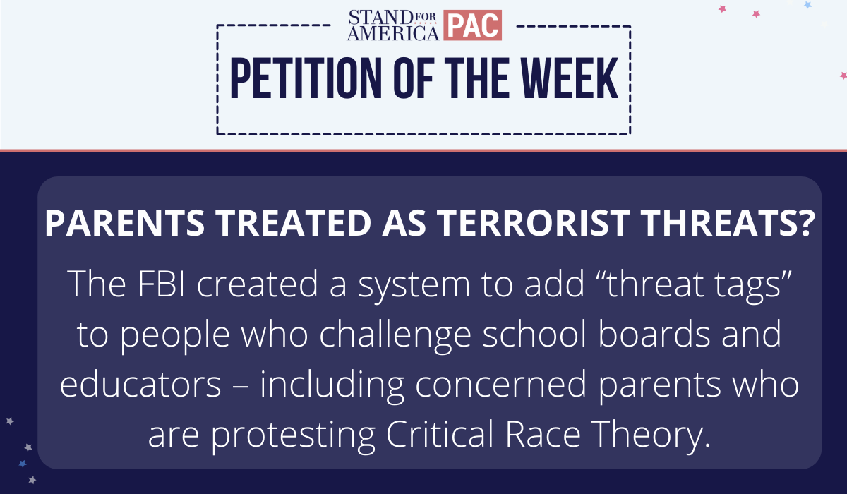 Petition of the week: End Critical Race Theory now!