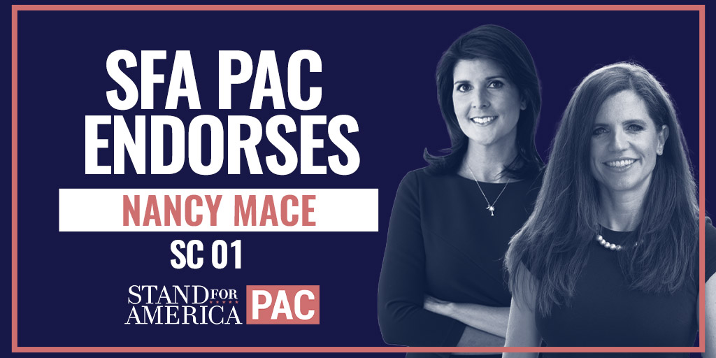 I’m announcing my endorsement for my fellow South Carolinian, Rep. Nancy Mace.