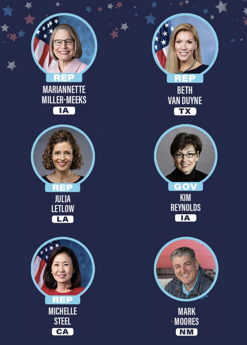 We have endorsed 6 incredible Republican women.