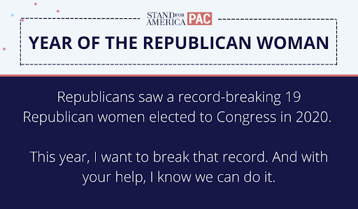 Republicans saw a record-breaking 19 Republican women elected to Congress in 2020