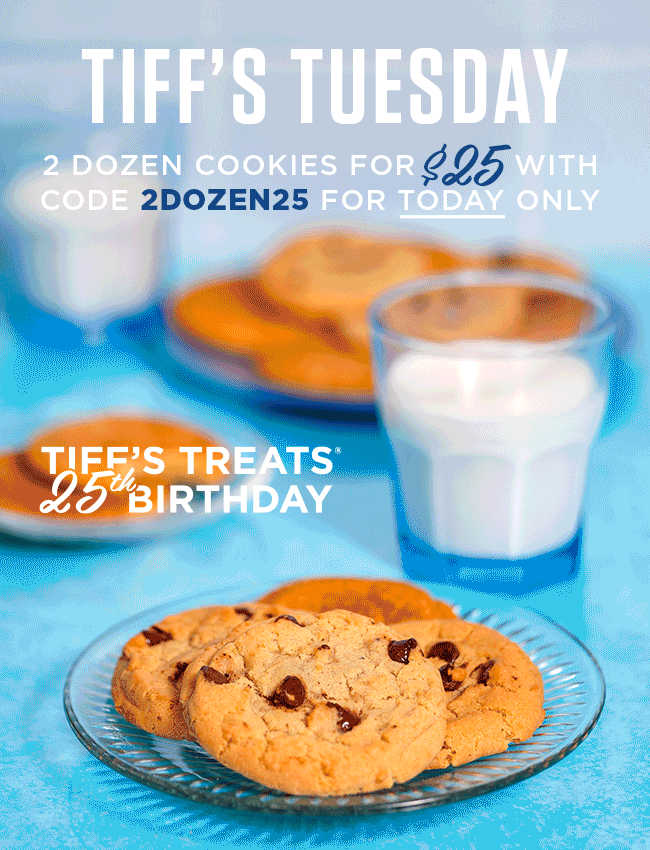 🎂 Celebrate Our 25th Birthday with Tiff's Tuesday! 🍪 Tiff's Treats