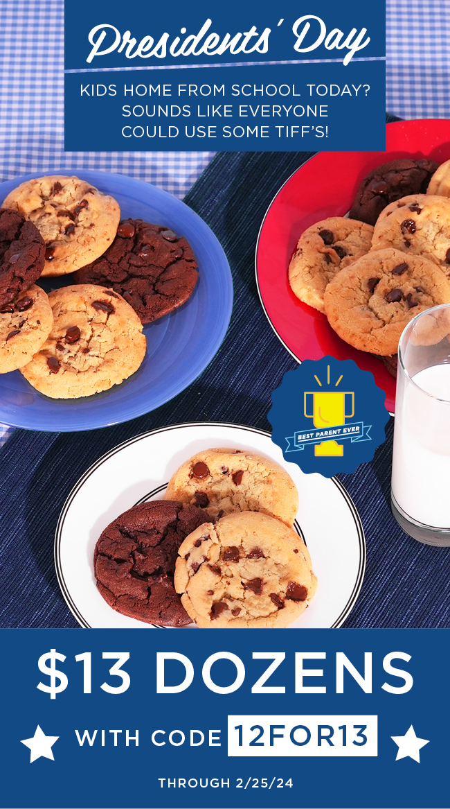 12 cookies for 13! 🍪 Tiff's Treats