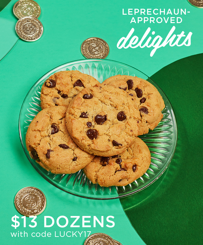 Lucky You! 🍀 13 Dozens All Weekend Long! Tiff's Treats