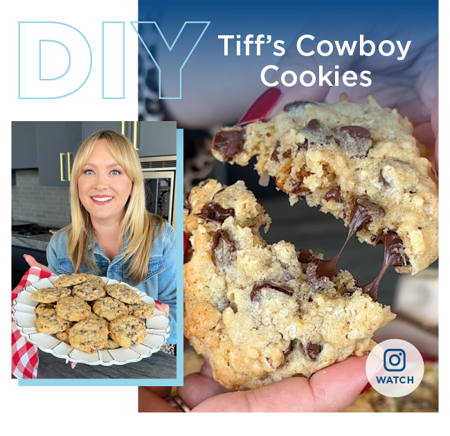 Bake with Tiff: DIY Cowboy Cookies