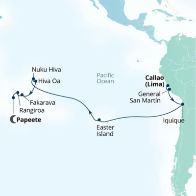 23-Day World Cruise: South Pacific Explorer