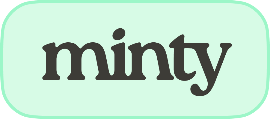 Minty Mascot Logo