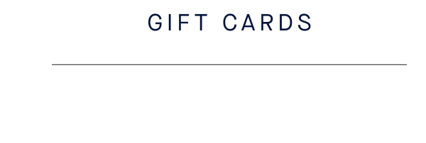 GIFT CARDS