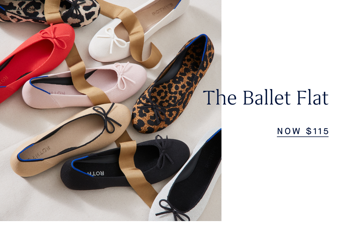 The Ballet Flat NOW $115