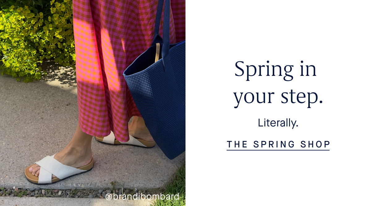 Spring in your step. Literally. THE SPRING SHOP @brandibombard