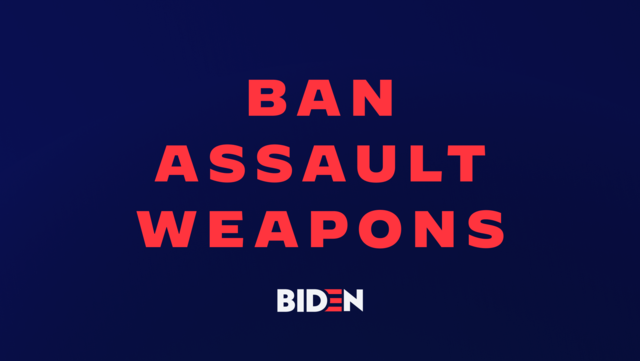 Biden Guarantees Assault Weapons Ban Passage – ‘Not a Joke