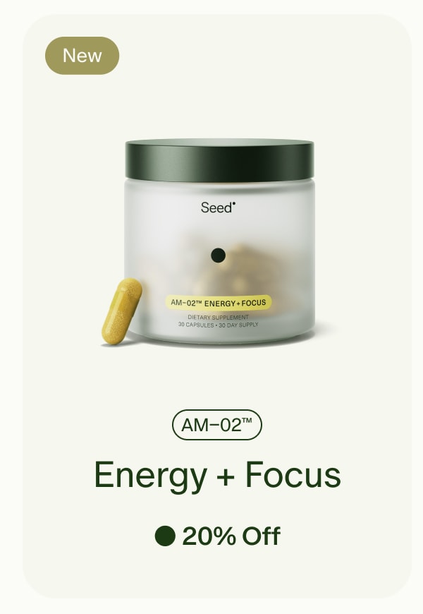 New | AM–02™ Energy + Focus | 20% Off