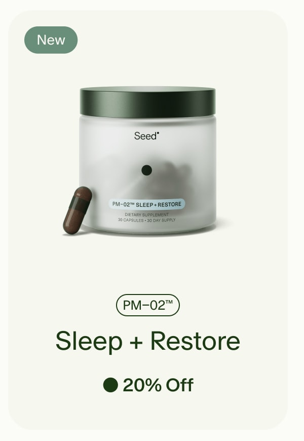 New | PM–02™ Sleep + Restore | 20% Off