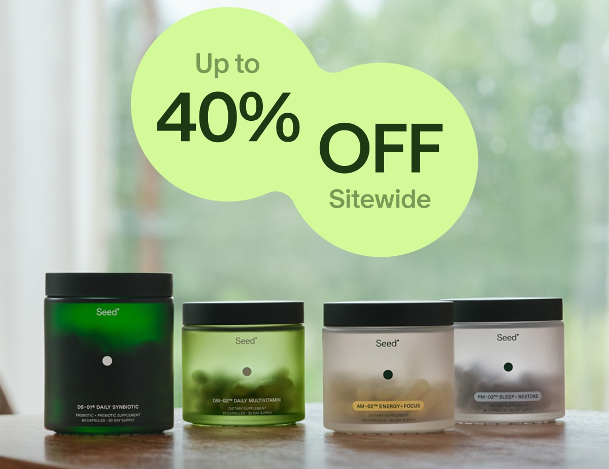 Up to 40% OFF Sitewide