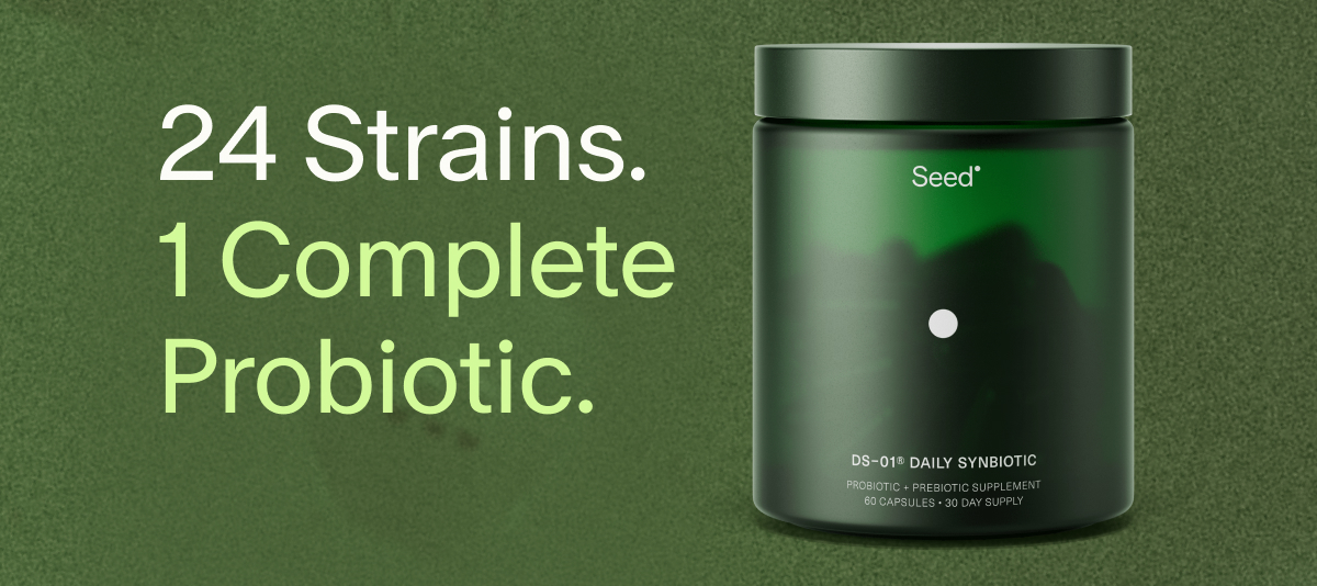 24 Strains. 1 Complete Probiotic.