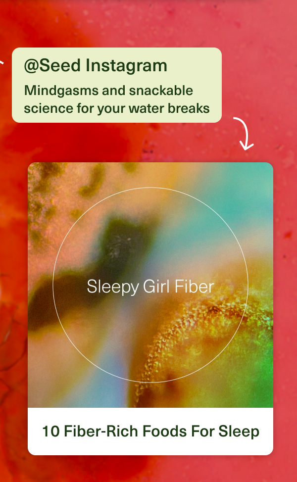 Sleepy Girl Fiber. 10 Fiber-Rich Foods For Sleep