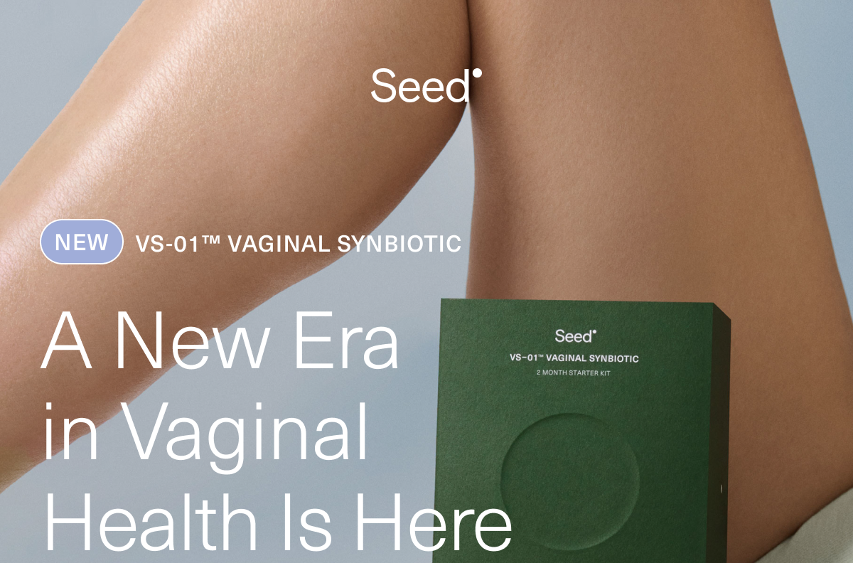 New VS-01™ Vaginal Synbiotic. A New Era in Vaginal Health Is Here