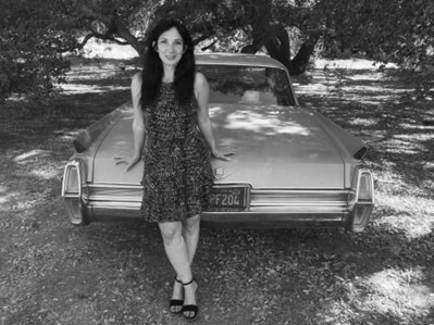 Beautiful Girl with Car