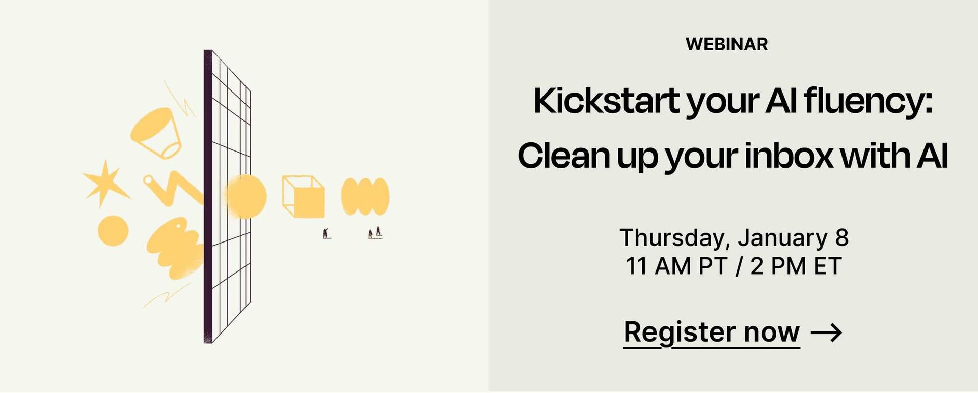 Kickstart your AI fluency webinar