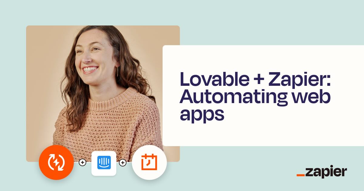 Lovable + Zapier webinar