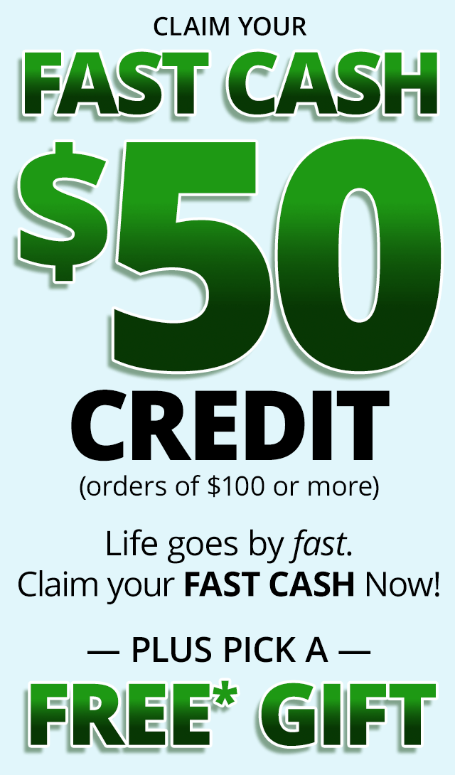 Save when you spend $100+ | Pick a free (with $17+ order) gift, up to a $59.95 value