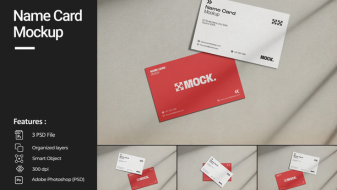 Name Card Mockup