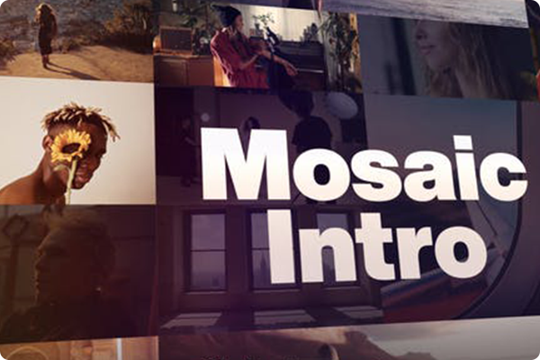 Mosaic Intro After Affects