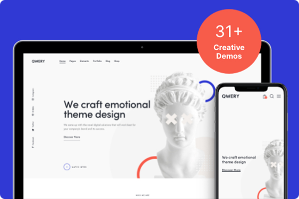 Qwery - Multi-Purpose Business WordPress Theme + RTL