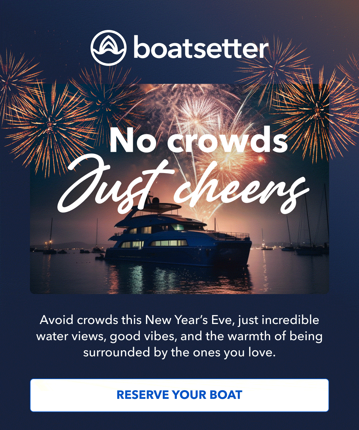 Need somewhere to celebrate NYE? Boatsetter
