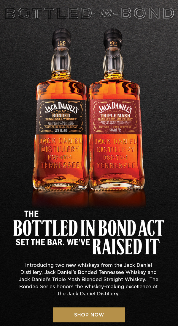 Two New Jack Daniel’s BottledInBond Releases Reserve Bar