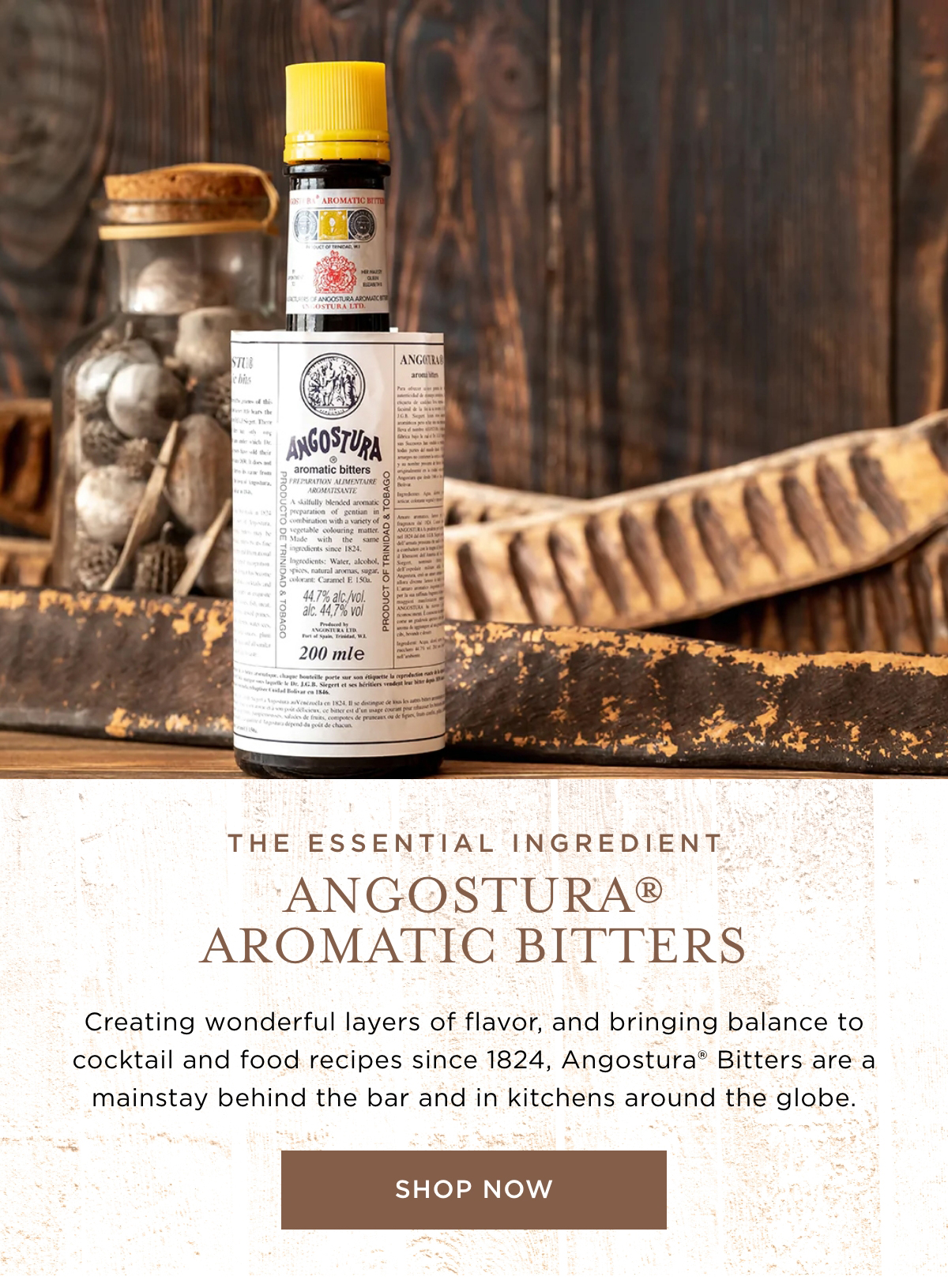 Bartending MustHave? Angostura Aromatic Bitters. Reserve Bar