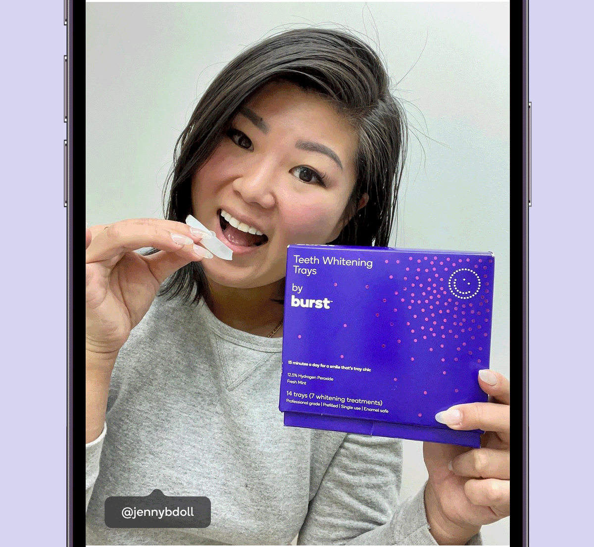 We see whiter teeth in your future, Burst Oral Care! Burst Oral Care