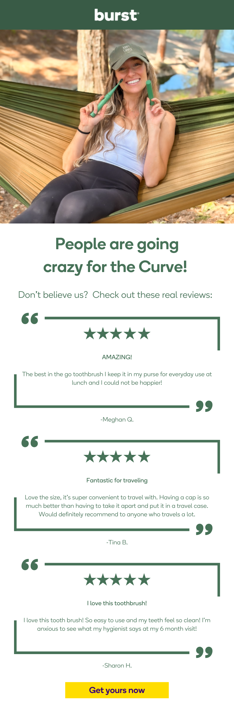 People are going crazy for the Curve!