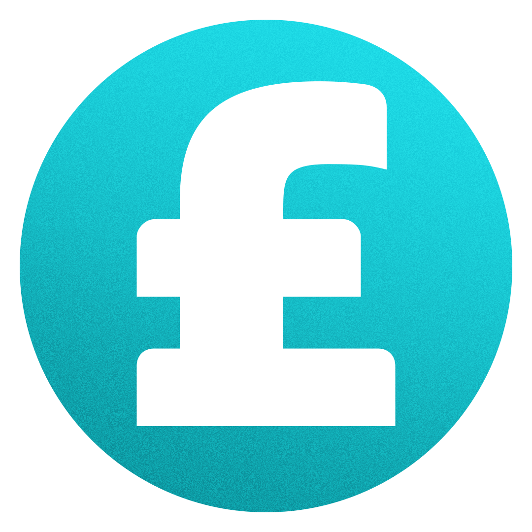 A black price tag icon