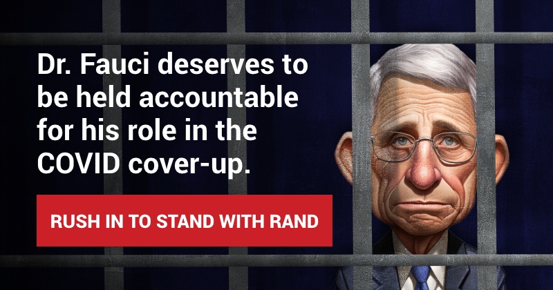 RUSH IN TO STAND WITH RAND