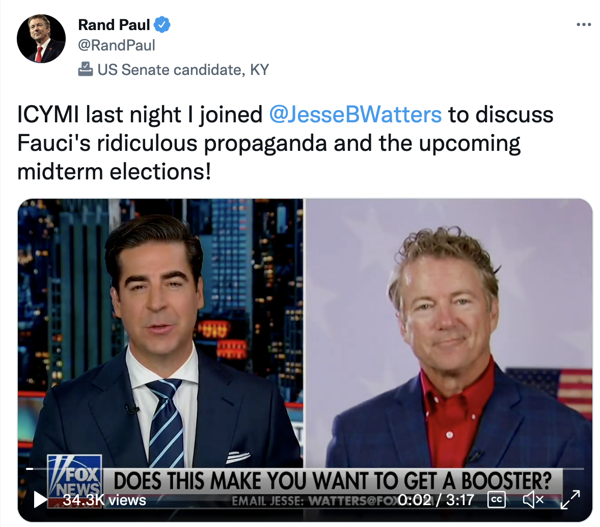 Rand Paul for Senate