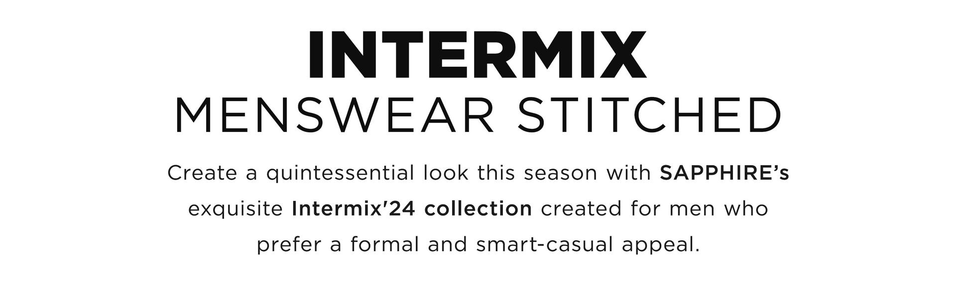 Intermix – Men’s Stitched.