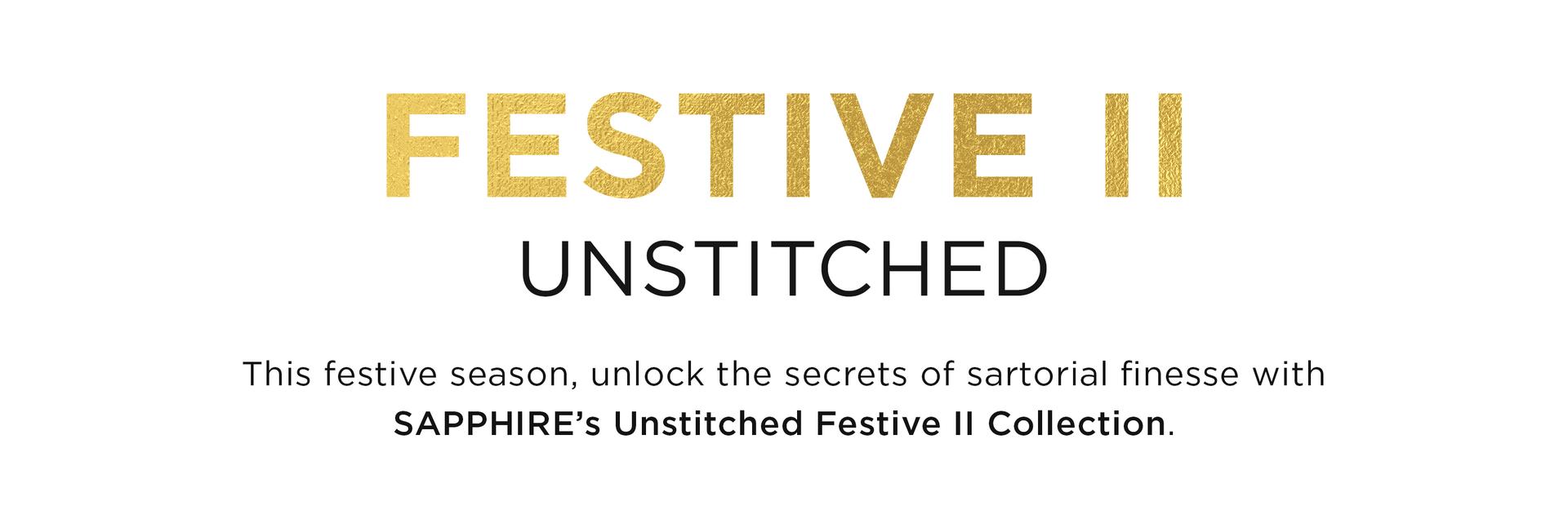 Unstitched Festive II – Top Picks.