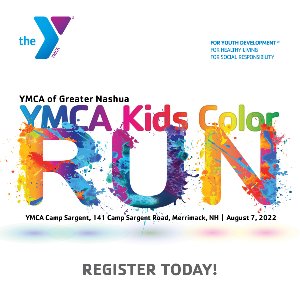 YMCA Kids Color Run at Camp Sargent
