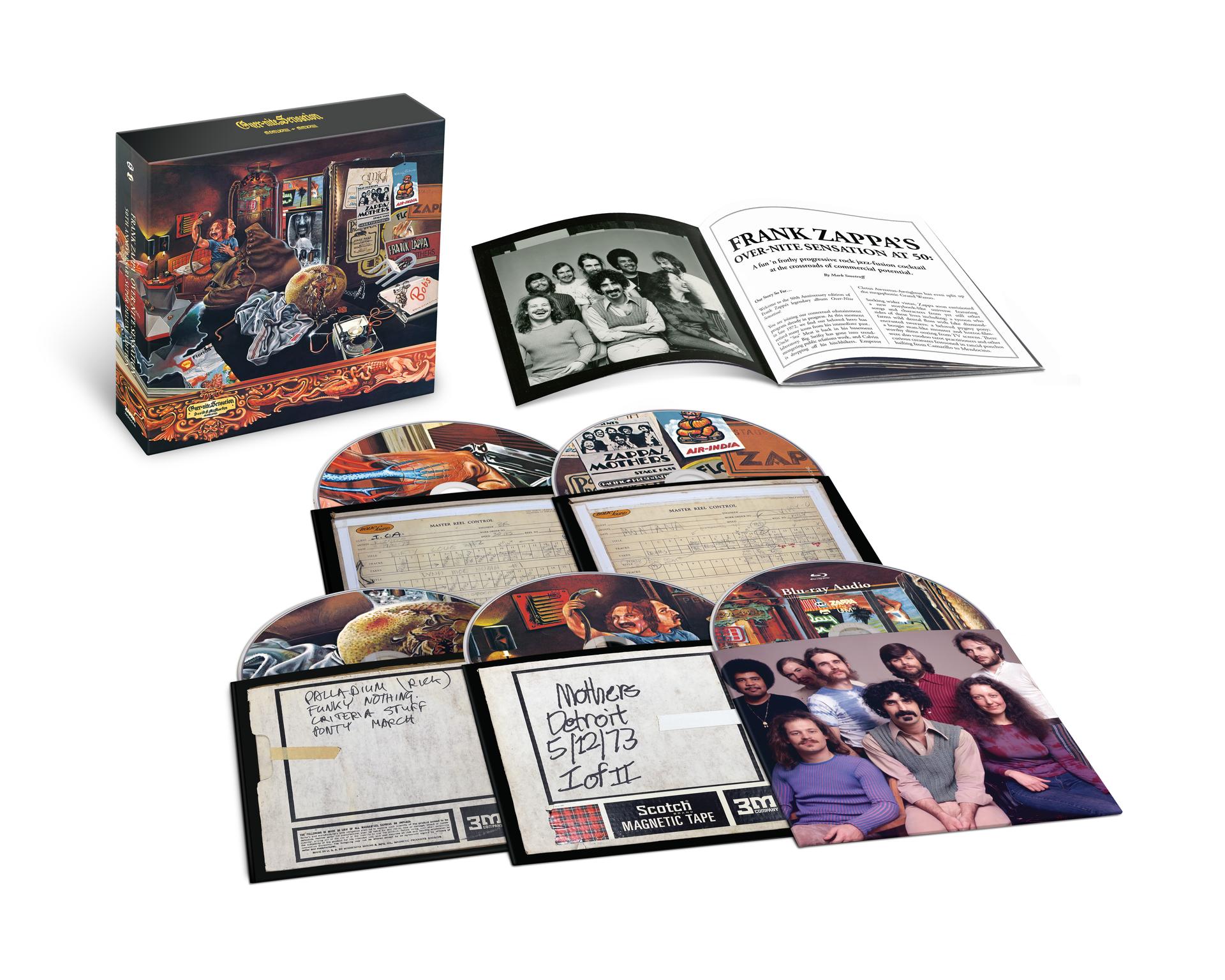 Frank Zappa's 'Over-Nite Sensation' LP Fully Chronicled With 50th Anniversary Super Deluxe Edition; Listen To Unreleased Demo For 'I'm The Slime'  Image