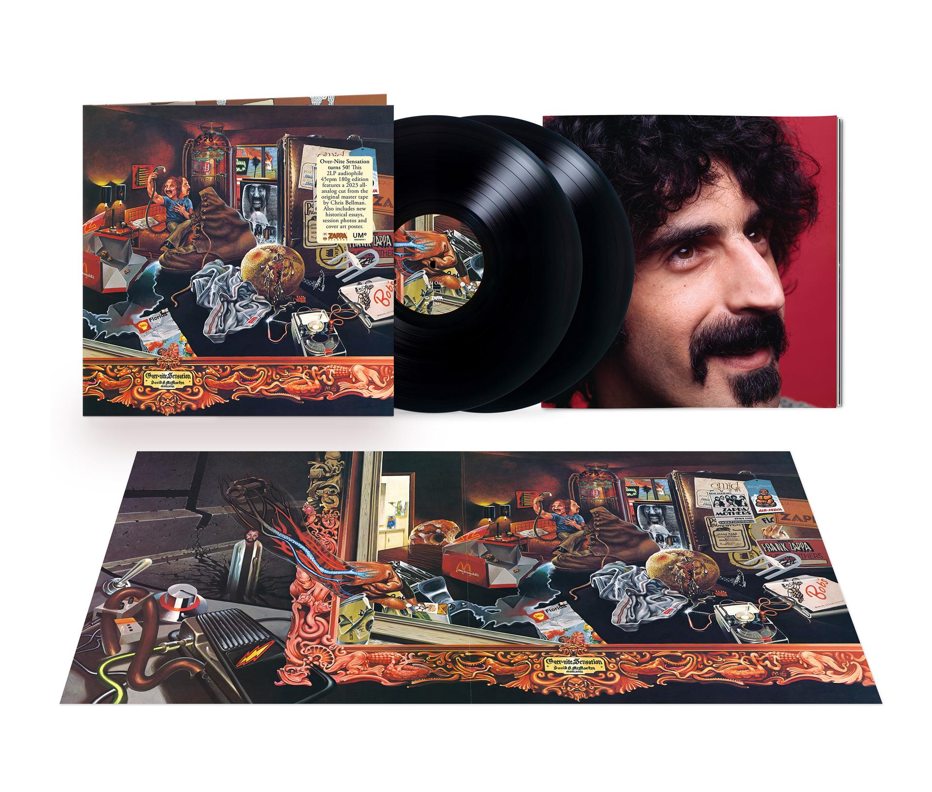 Frank Zappa's 'Over-Nite Sensation' LP Fully Chronicled With 50th Anniversary Super Deluxe Edition; Listen To Unreleased Demo For 'I'm The Slime'  Image