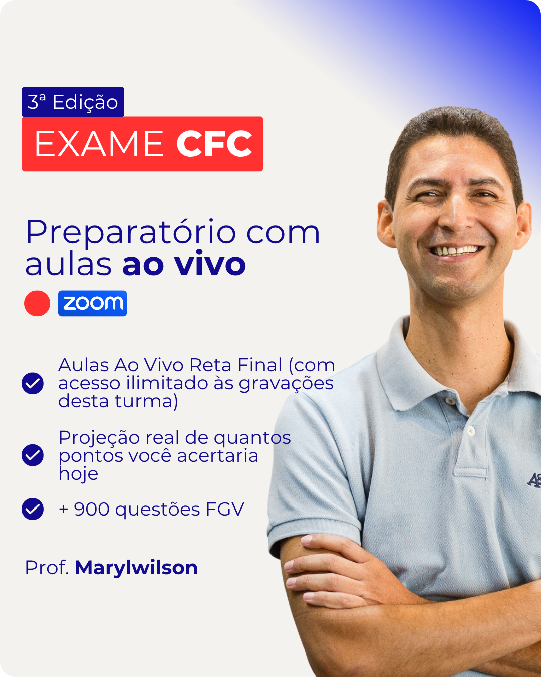Exame CFC Prof Marylwilson