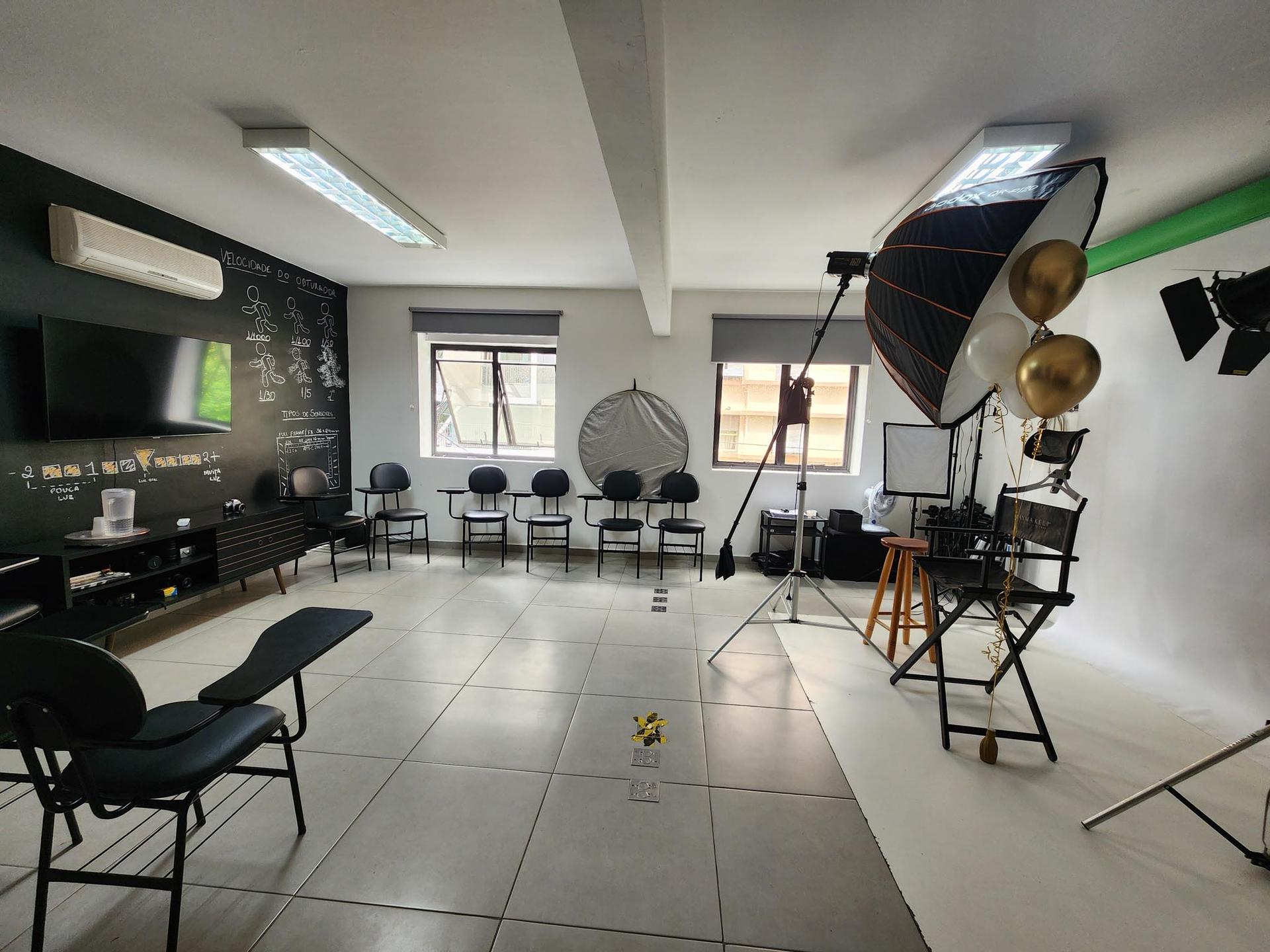 Aula de fotografia na Pixel Escola em Salvador