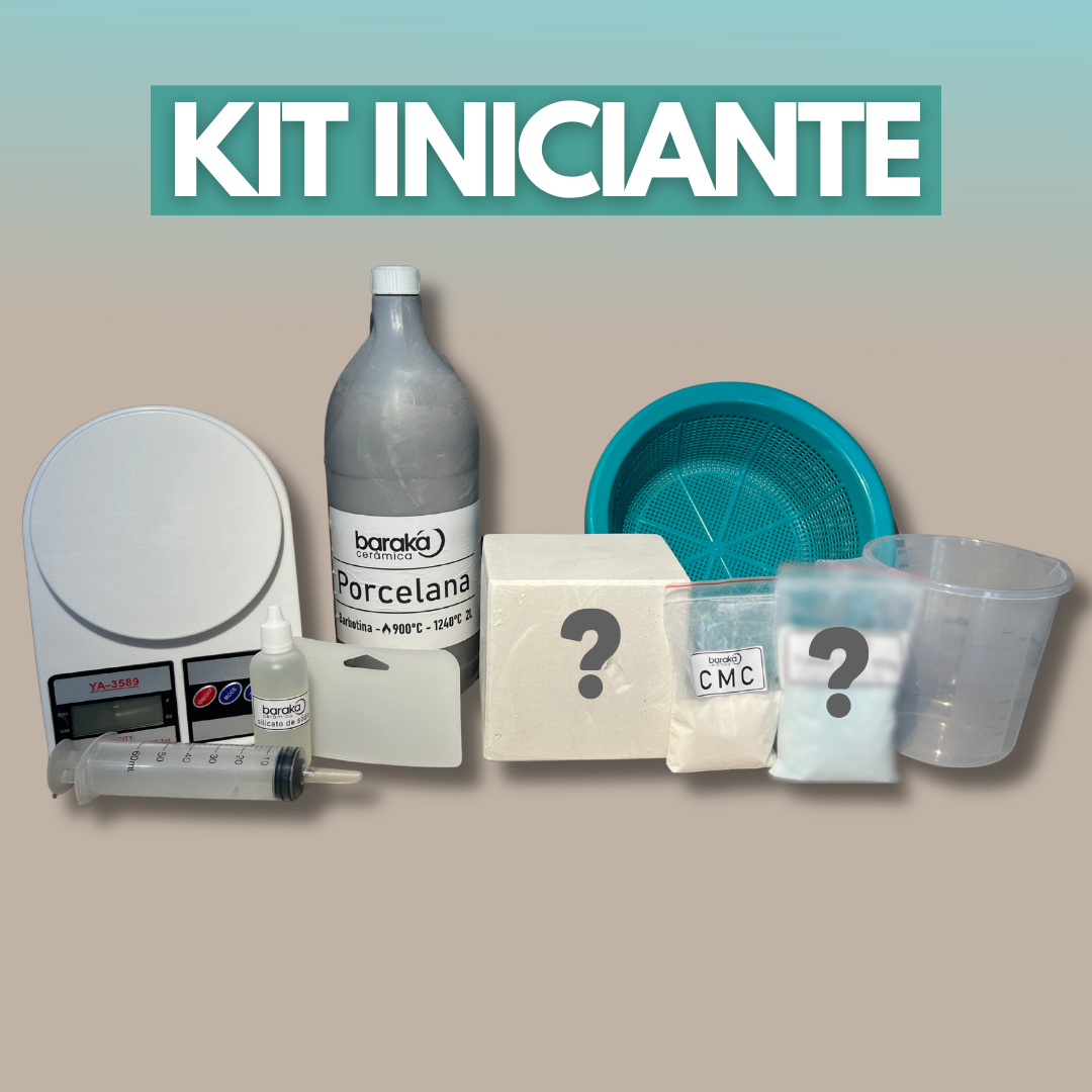 Um kit completo para você sair do zero até a sua primeira peça pronta!!!