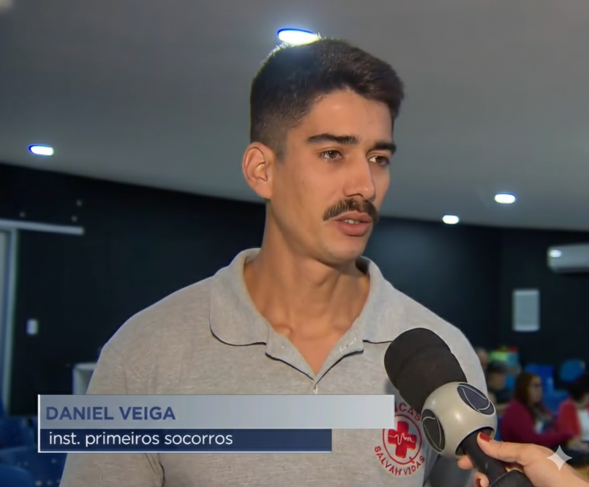 Daniel Veiga — Instrutor de Primeiros Socorros